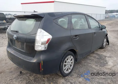 2012 Toyota Prius V Three z USA, uszkodzony, nr VIN JTDZN3EU7C3023400